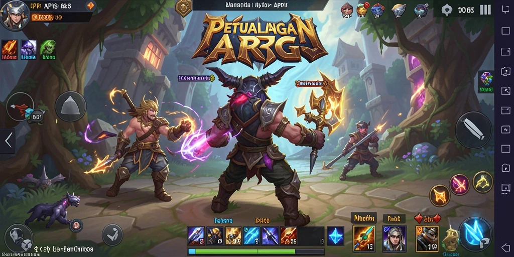 Tampilan dinamis dari gameplay API66 yang mendebarkan.