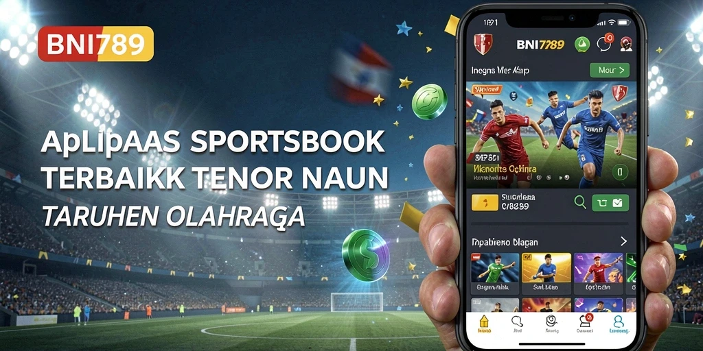 Tampilan antarmuka BNI789 saat memasang taruhan olahraga.