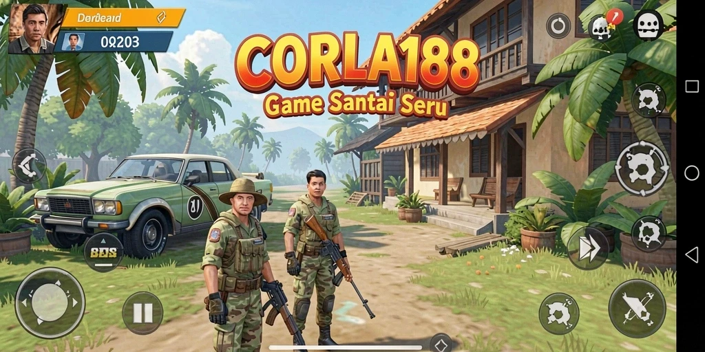 Tampilan gameplay seru dari CORLA188 yang penuh tantangan.