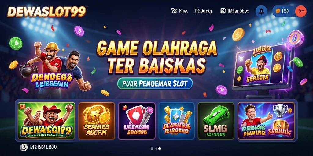Tampilan gameplay DEWASLOT99 yang mengasyikan dan interaktif.
