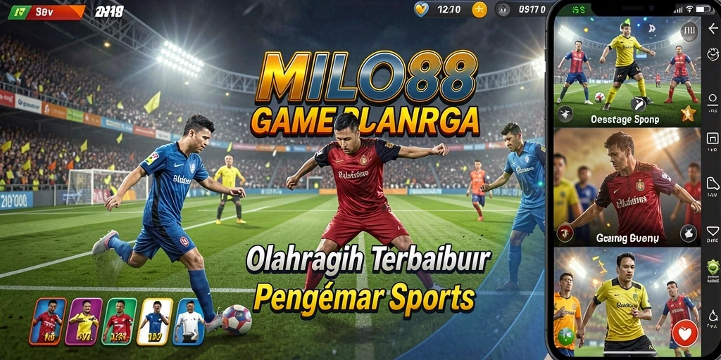 Screenshot gameplay <strong>MILO88</strong> menunjukkan aksi mendebarkan dalam berbagai cabang olahraga.