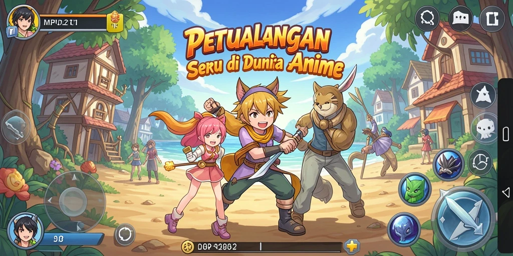 Gameplay MPO2121 yang penuh aksi dan seru.