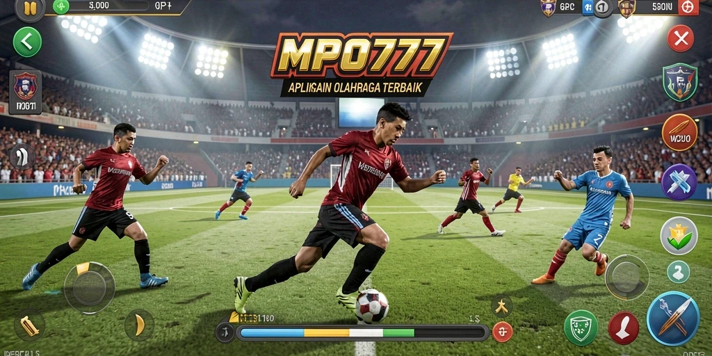 Gameplay MPO777 menampilkan pertandingan olahraga yang seru dan kompetitif.