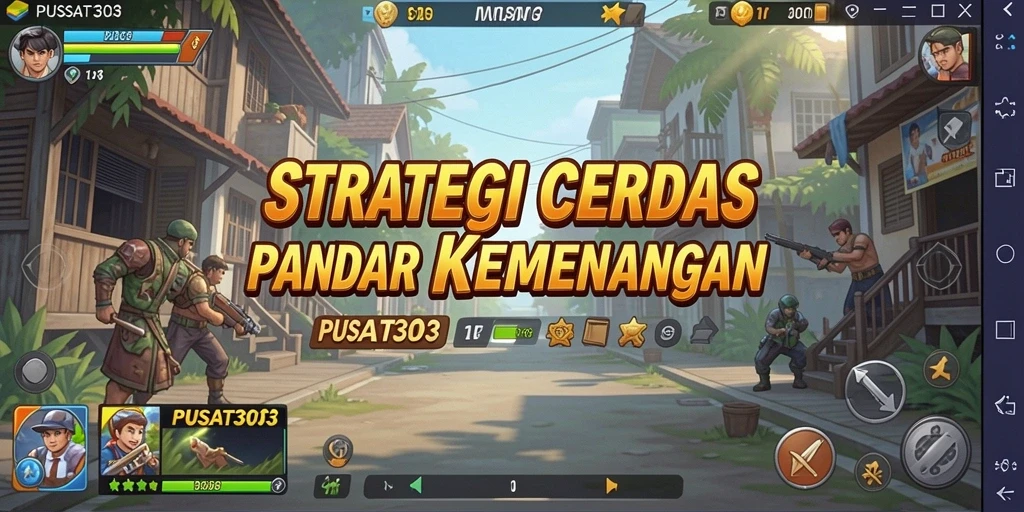 Tampilan gameplay PUSAT303 yang menegangkan dan penuh strategi.